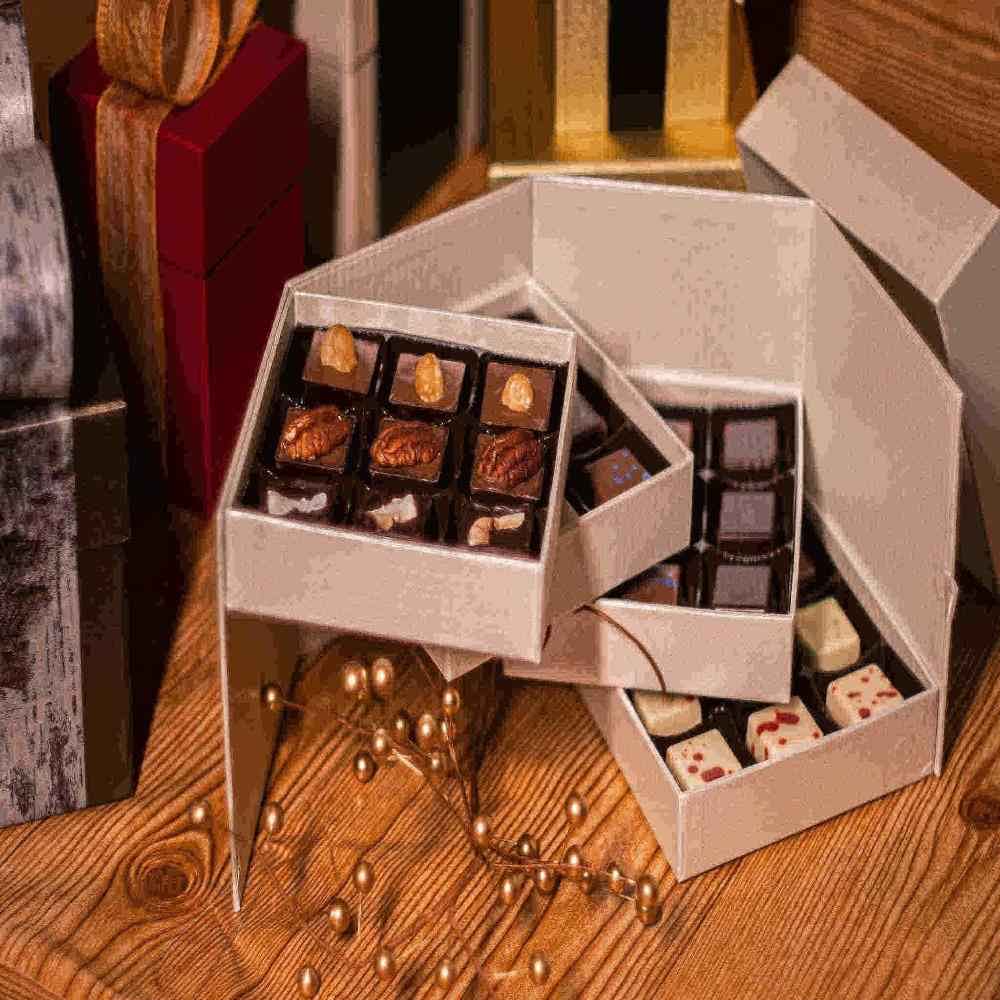 Four Tier Box Gourmet Chocolate
